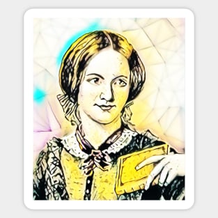 Charlotte Bronte Portrait | Charlotte Brontë Artwork 3 Sticker